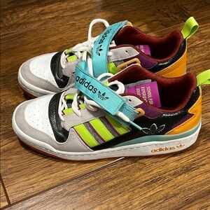 Adidas Women’s Colorful Striped Sneakers
